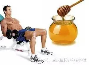运动健身后喝蜂蜜好处多，可快速补充体力