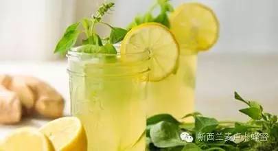 蜂蜜柠檬水的功效和作用
